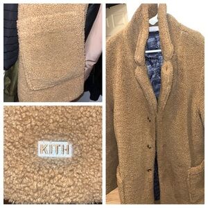 Kids 'Kith' Sherpa jacket size 12